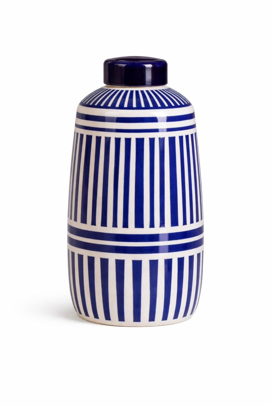 Blue Pottery Bottle Jar - v1.0